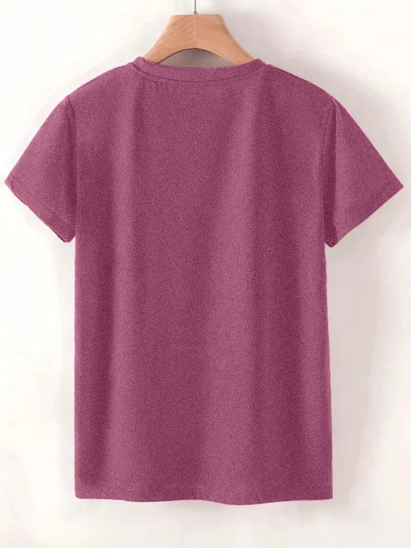 Plus size women's short sleeve T-shirt If I'm The Problem Then You Might Be Reason Spring and Summer Essentials summer outfits