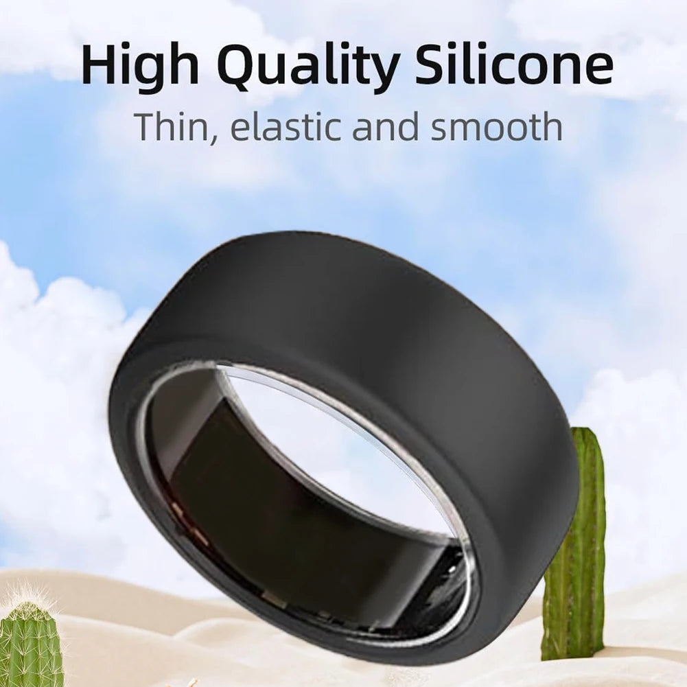 Premium Silicone Ring Cover for Oura Ring Gen 3 Anti Scratch Shockproof Protector for Active Lifestyle