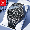 OLEVS 5622 New Mens Watch Original Fashionable Quartz Watch Waterproof Luminous Manga Style Silicone Strap Reloj Mens Gifts