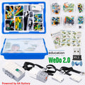 NEW WeDo 2.0 Core Educational Set With Building Blocks Book Bluetooth Box DIY Parts 45300 STEAM Scratch 3.0 Technical School Kids Toys Christmas Gifts