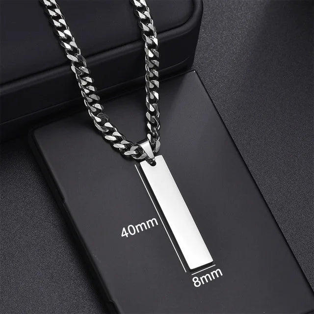 GoldButterfly Personalized Eyes Photo Couple Necklace Customized Pendant Engravable Picture Stainless Steel Gifts for Boy Friend