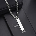 GoldButterfly Personalized Eyes Photo Couple Necklace Customized Pendant Engravable Picture Stainless Steel Gifts for Boy Friend