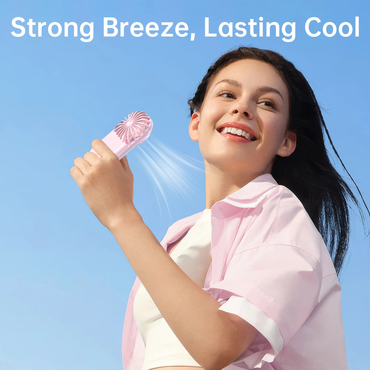 2026 New Mini Fan Small Portable Fans: Personal Makeup Handheld Fans USB Rechargeable, Lightweight Home Office Outdoor Travel, Kids, Summer Essentials, Gift for Women and Girls