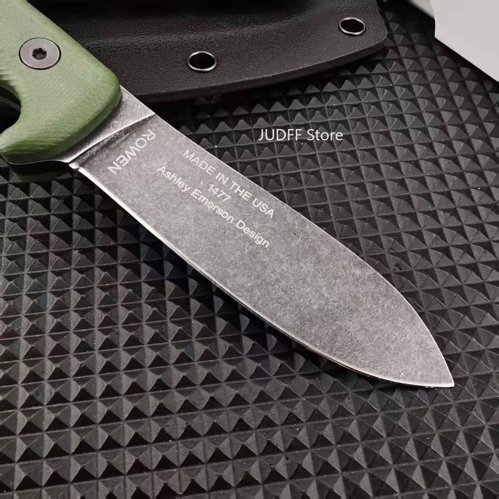 ESEE AGK Professional Outdoor Meat Cleaver Cutting Fixed Blade Knife Utility Practical Camping Wilderness Hiking Essentials Multi-purpose Use G10 Handle Gift Box
