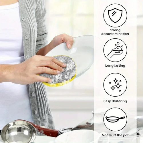 10-Pack Magic Eraser Sponges - Holiday Cleaning Essentials for Stubborn Stains