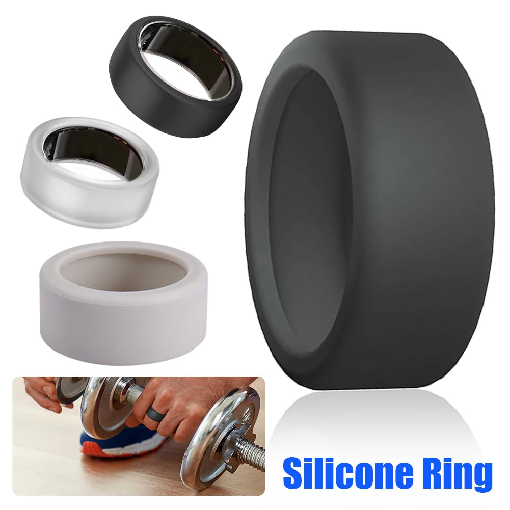 Premium Silicone Ring Cover for Oura Ring Gen 3 Anti Scratch Shockproof Protector for Active Lifestyle