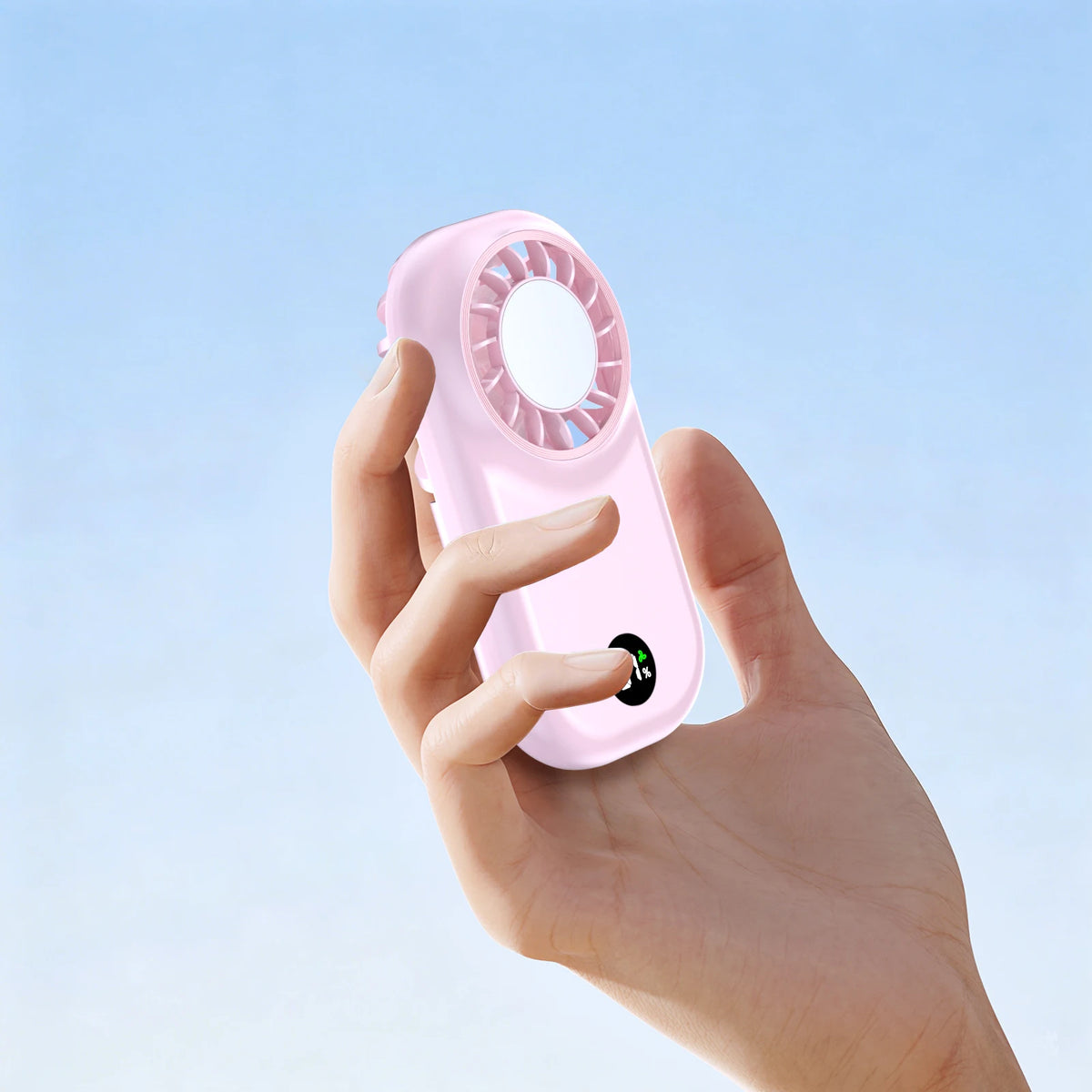 2026 New Mini Fan Small Portable Fans: Personal Makeup Handheld Fans USB Rechargeable, Lightweight Home Office Outdoor Travel, Kids, Summer Essentials, Gift for Women and Girls