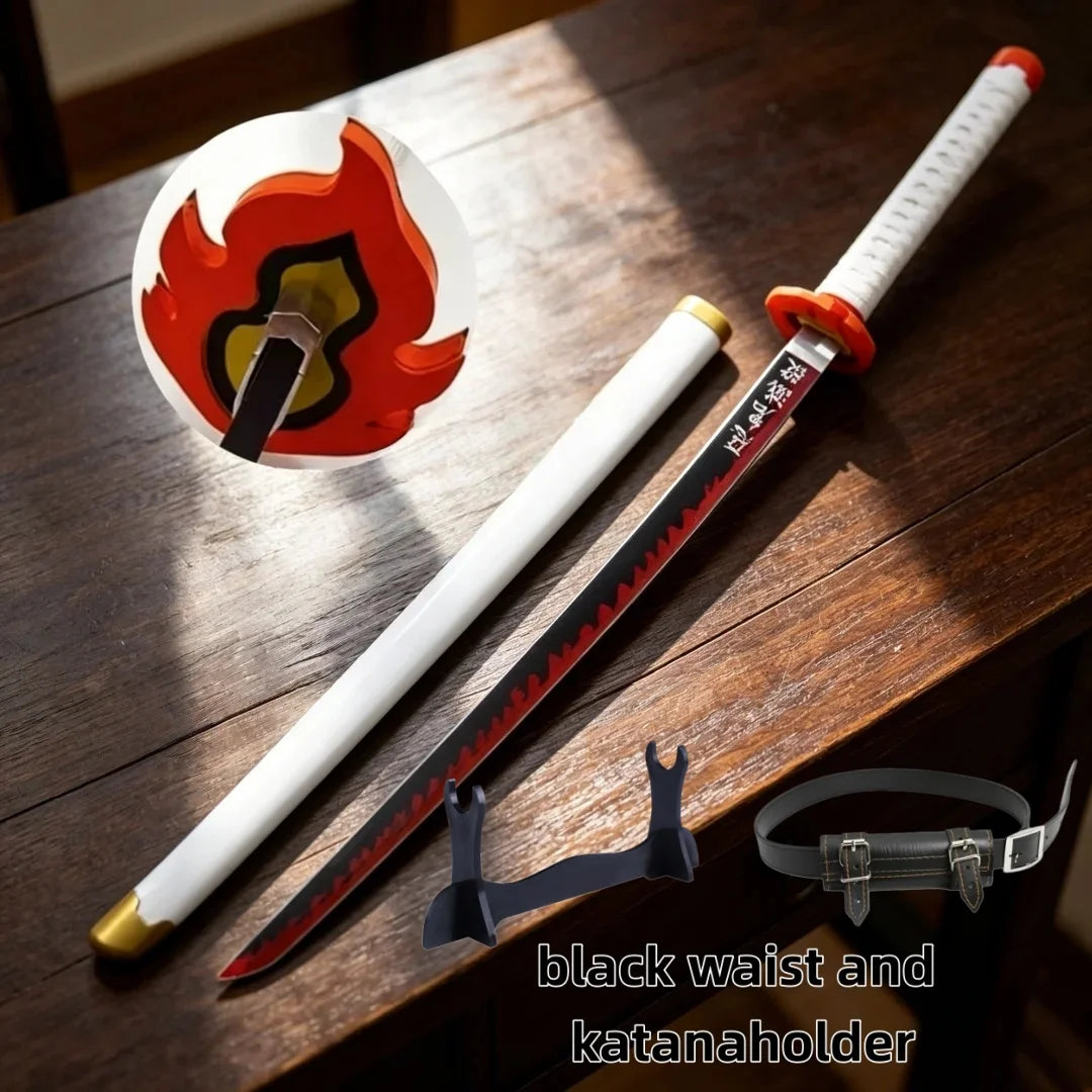 41 inch Demon Slayer Katana Sword Kawaii Cutecore Cosplay Essentials Kimetsu No Yaiba Mitsuri Kanroji Anime Prop Collection Gift